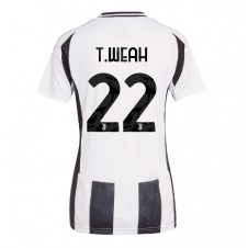 Juventus Timothy Weah #22 Hemmatröja Dam 2024-25 Korta ärmar